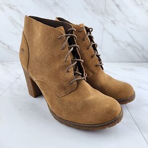*CLEARANCE Timberland Tillston Tan High Heel Boots